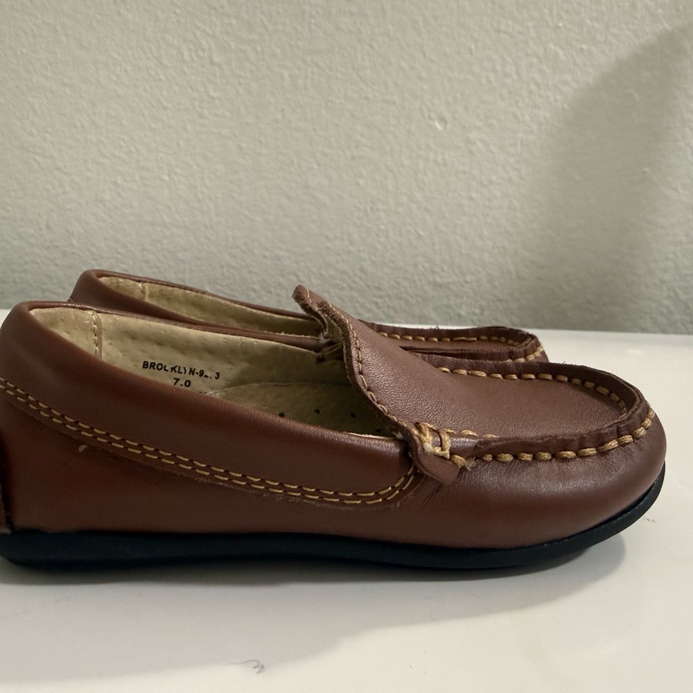 FootMates brown Moccasins for Kids - Picture 5 of 7